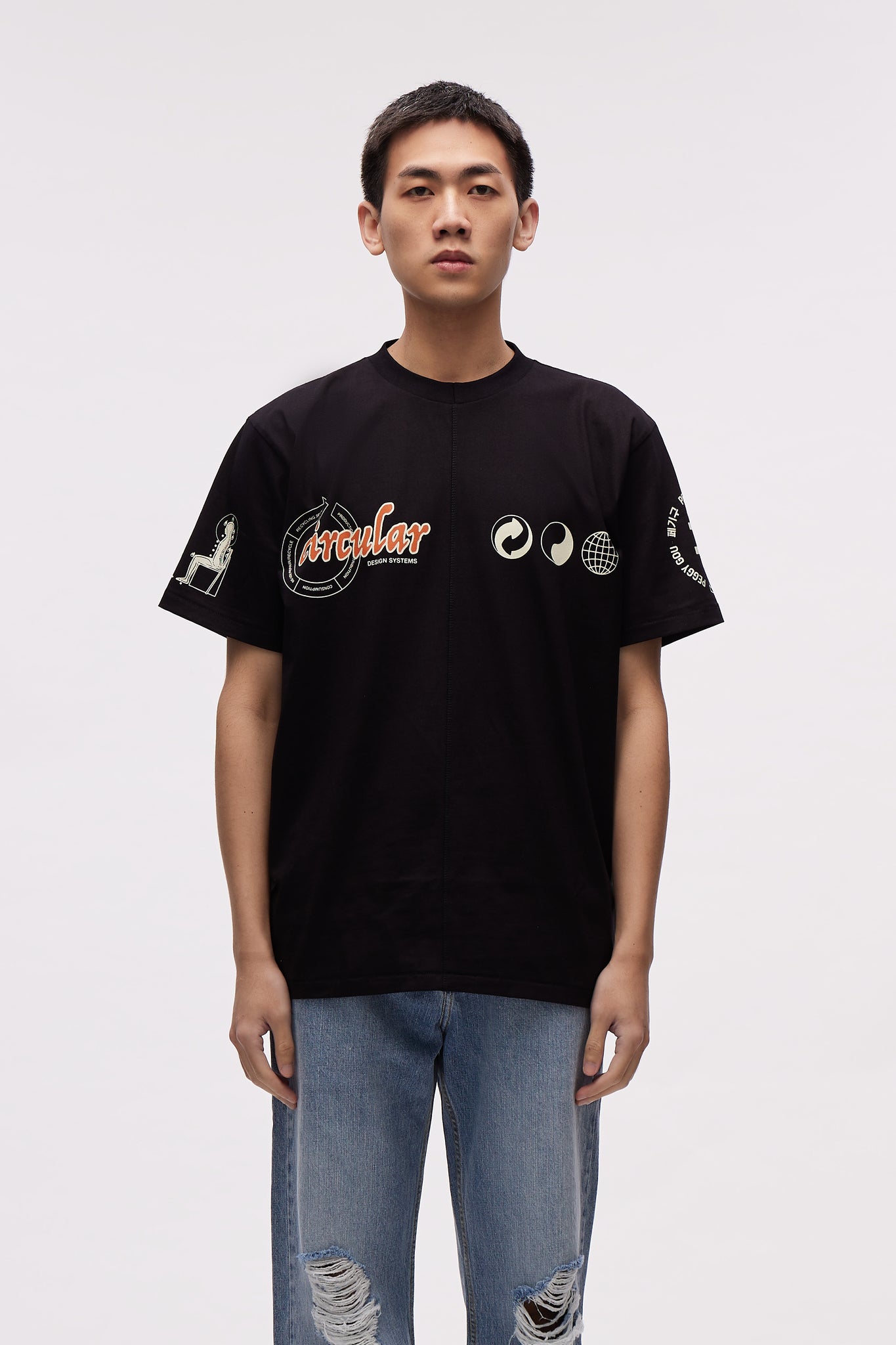 T-SHIRT CLOSED LOOP BLACK