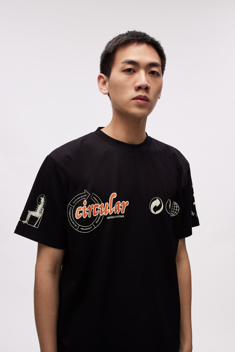 T-SHIRT CLOSED LOOP BLACK