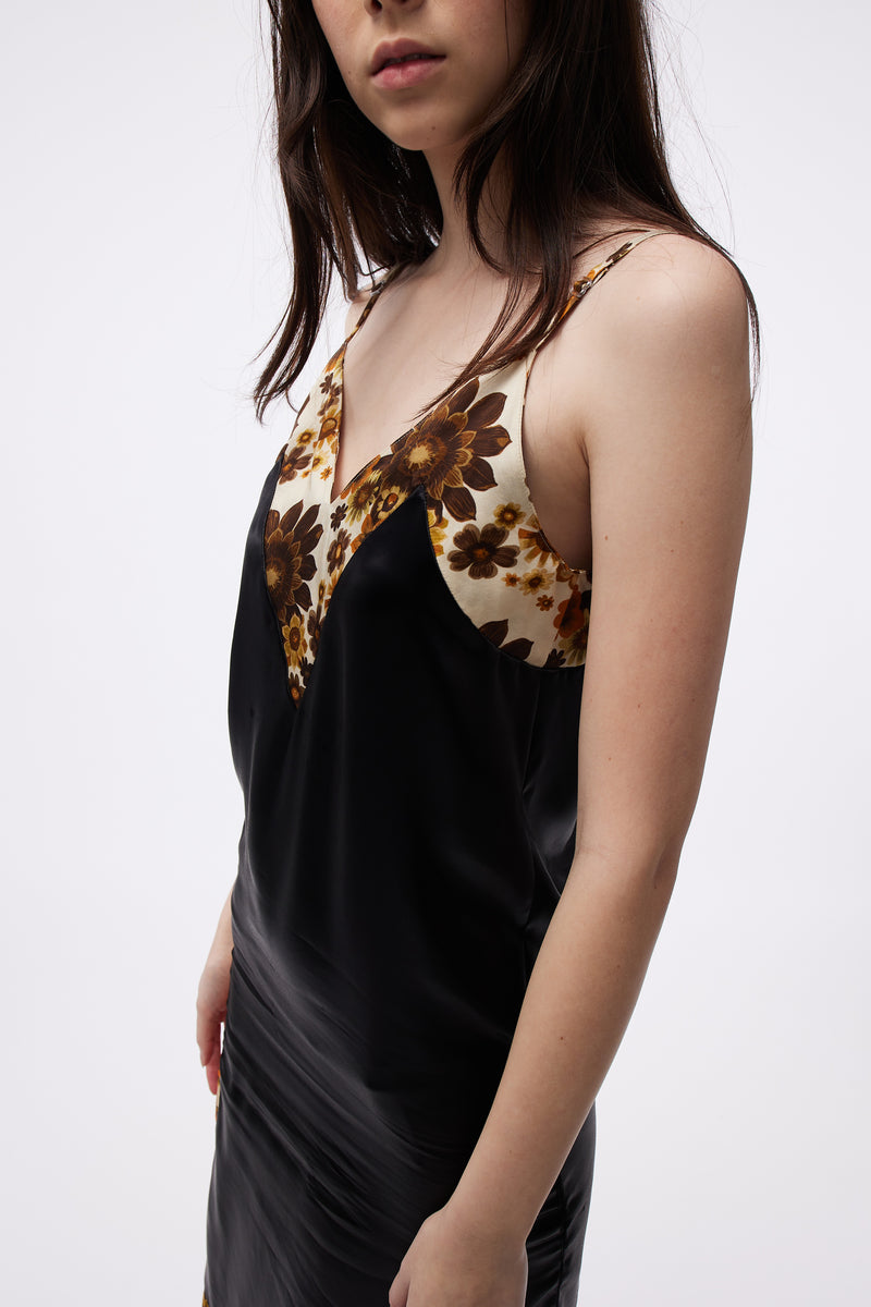 Panelled Slip Dress Night Pines