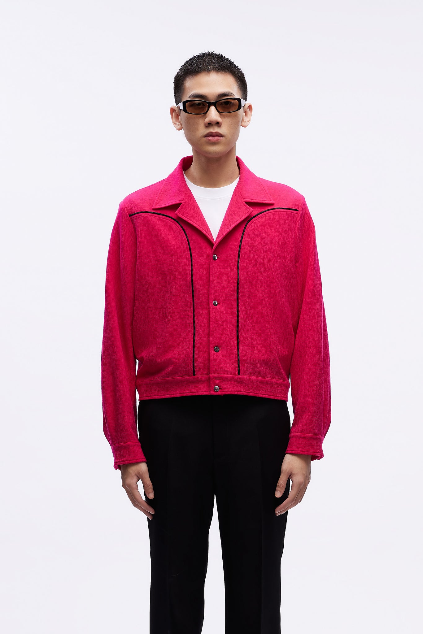 Valens Shirt/Jacket Hot Pink / Black