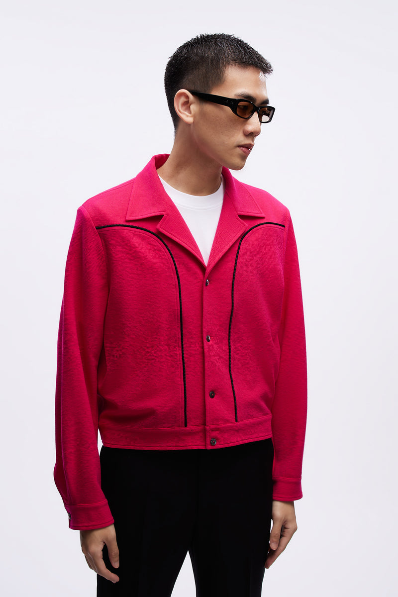 Valens Shirt/Jacket Hot Pink / Black