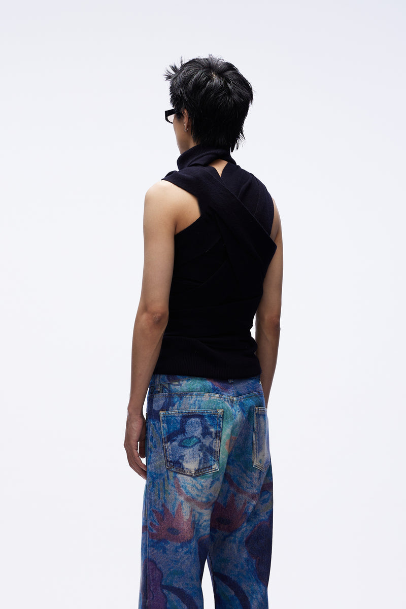 BANDAGE KNIT NAVY