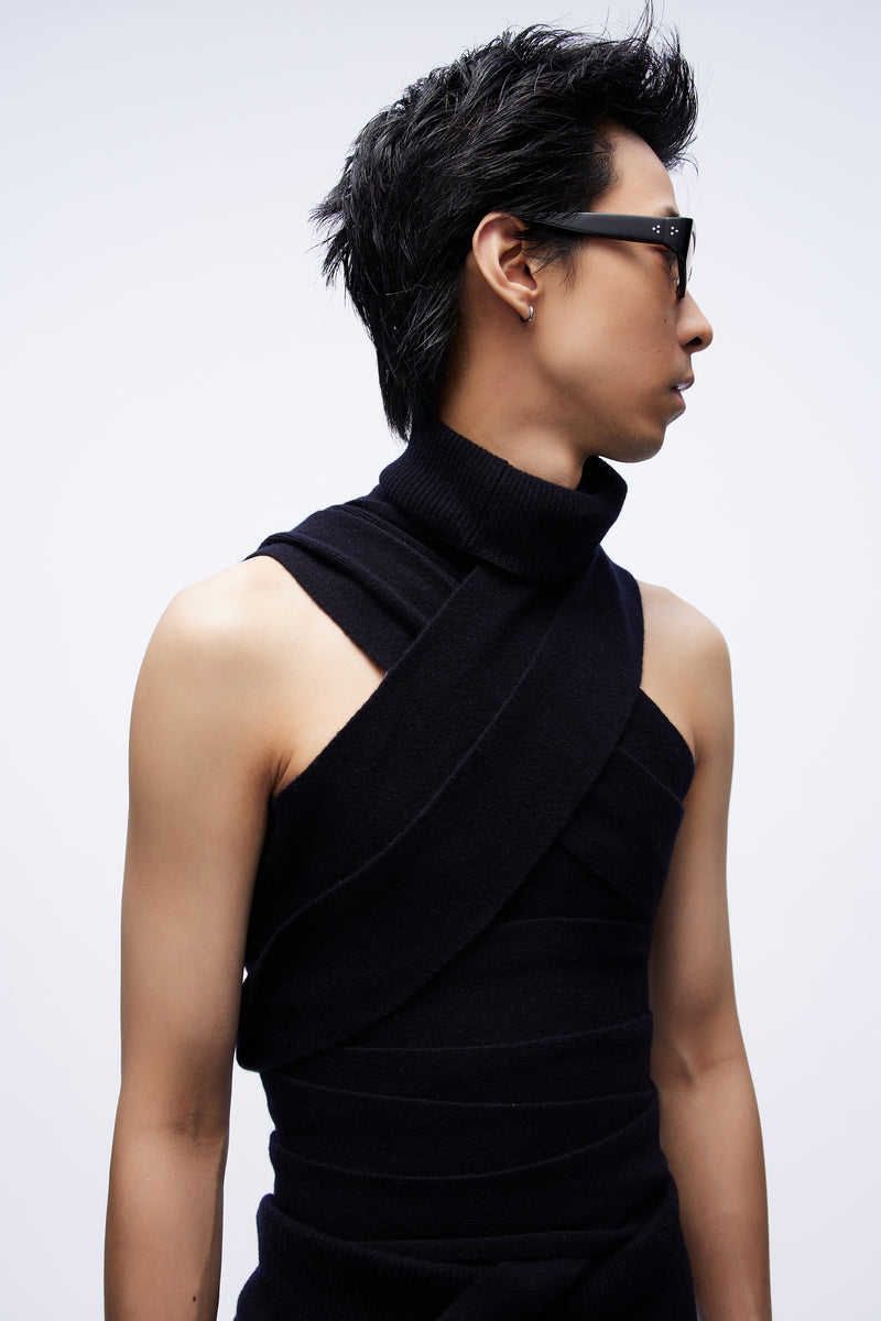 BANDAGE KNIT NAVY