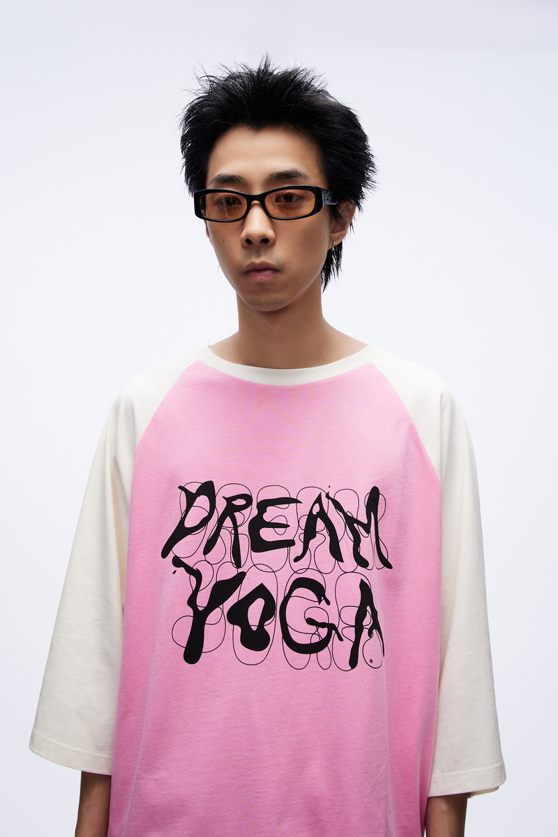 Unisex Dream Yoga Tshirt Knit Pink