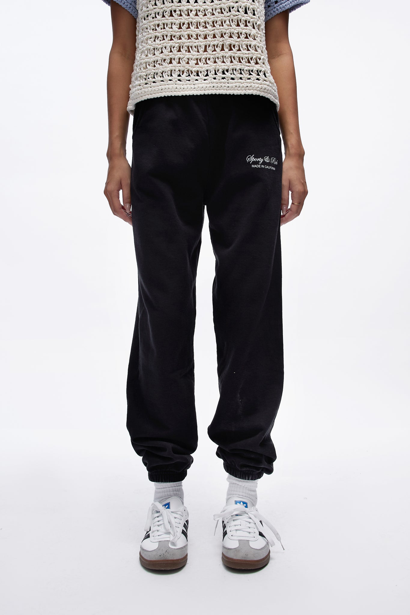 Script Logo Sweatpant Black