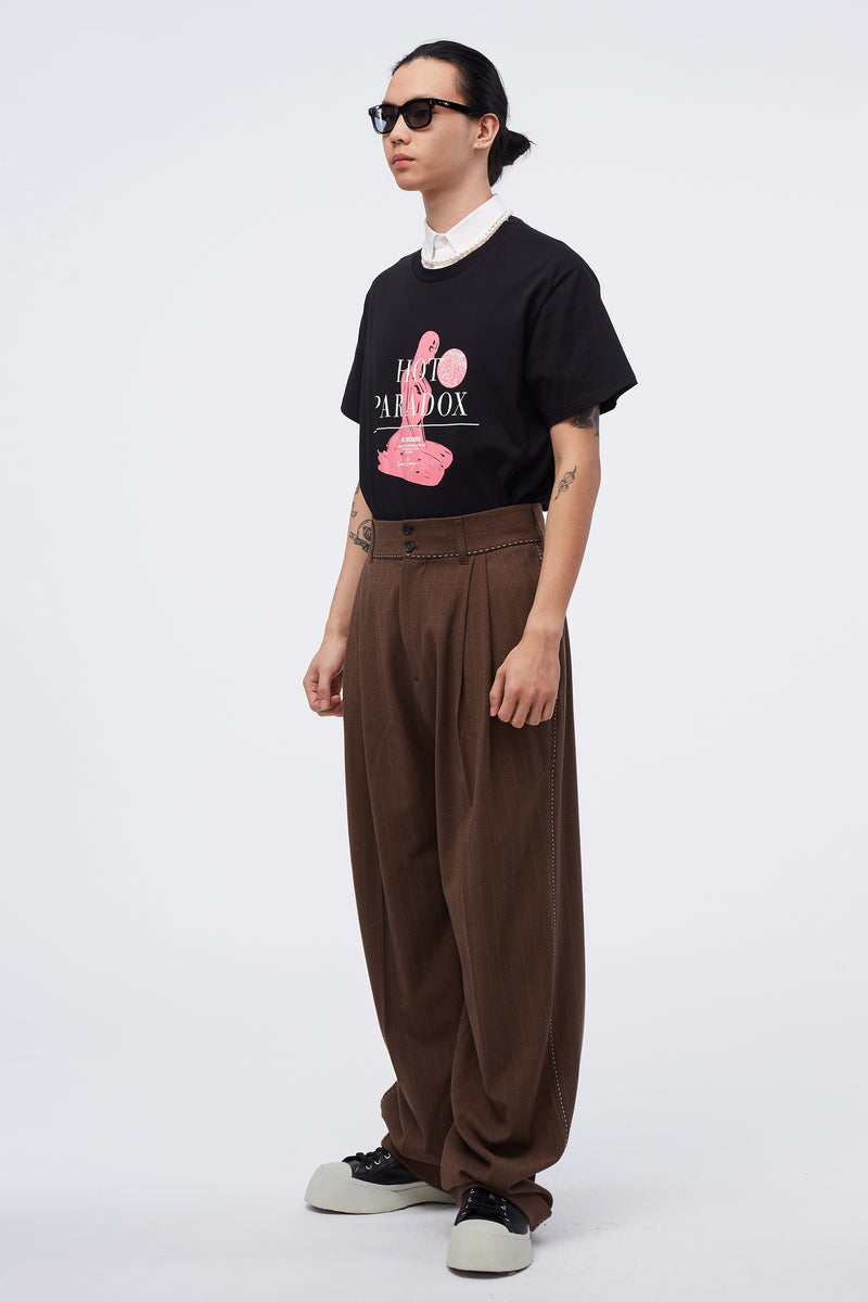 Black / Pink Hot Paradox Tee