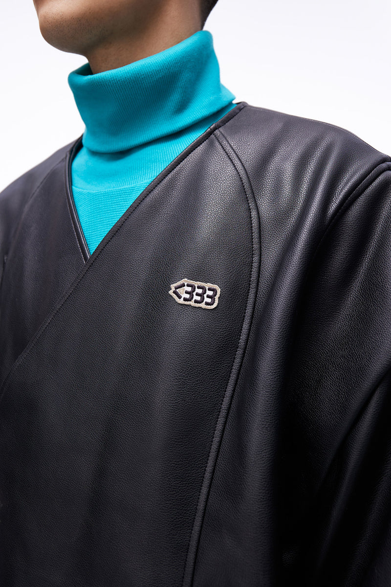 Giorgio Reversible Biker Bomber Woodland Black / Canoli Cream