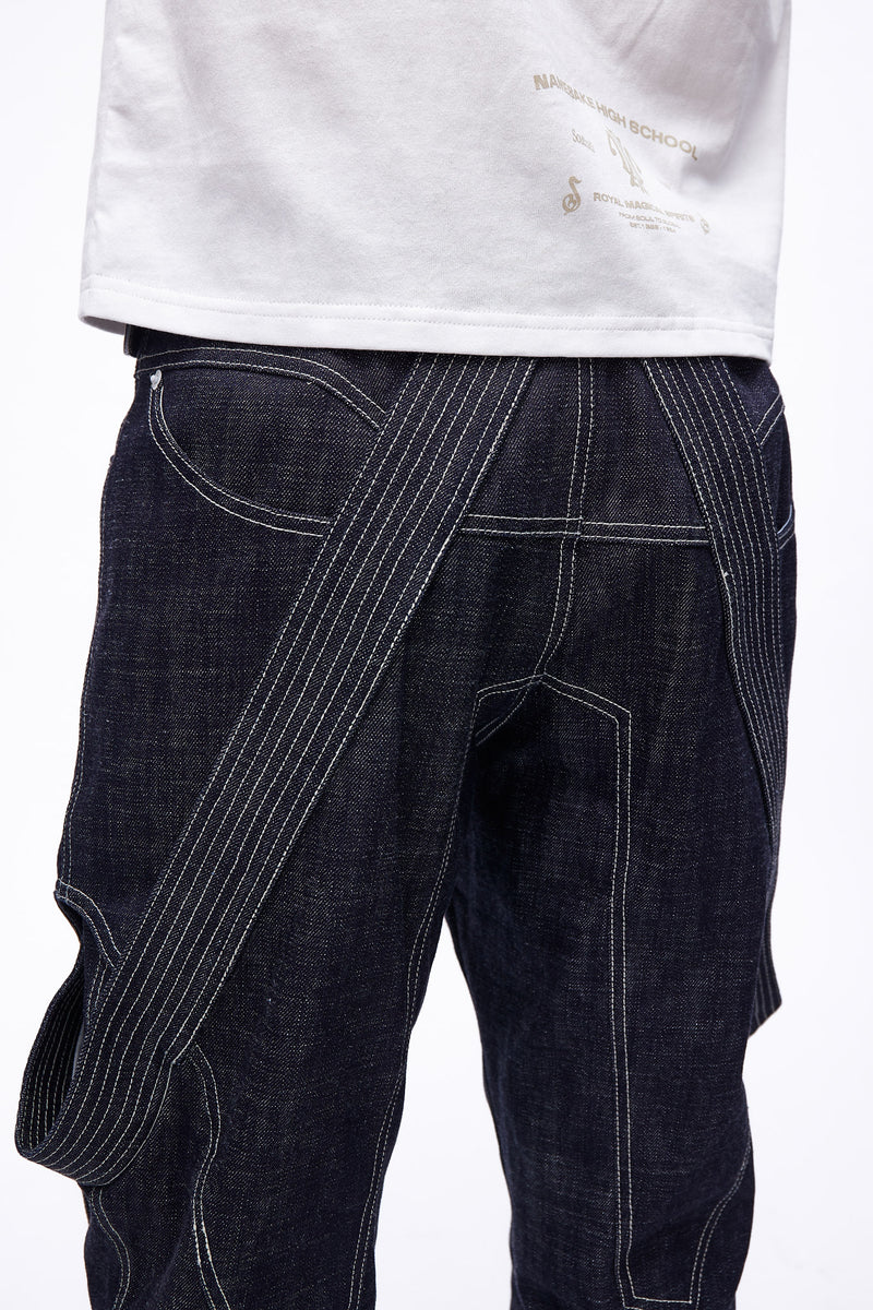 88 Suspender Jeans Mazarine