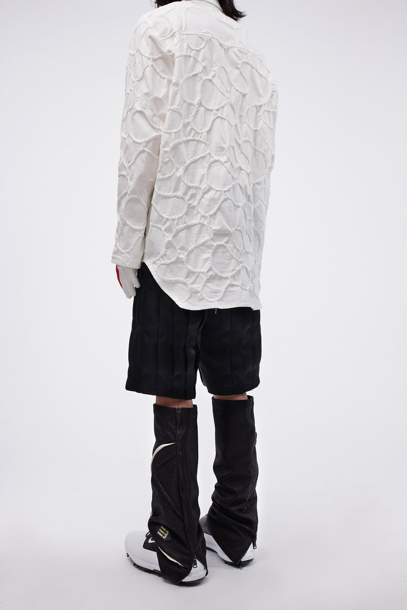 Jeff Folded Slim Shorts Black