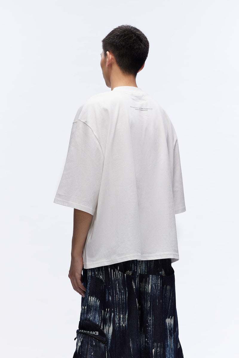 Mayo Oversize Courtside Tee Namesake White