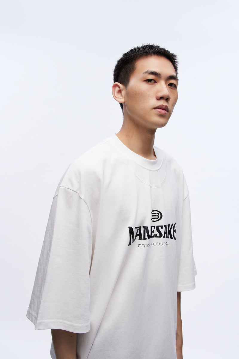 Mayo Oversize Courtside Tee Namesake White