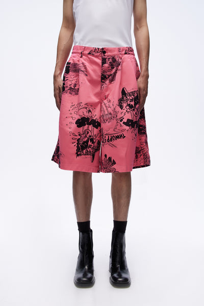 Pants Print A / Pink