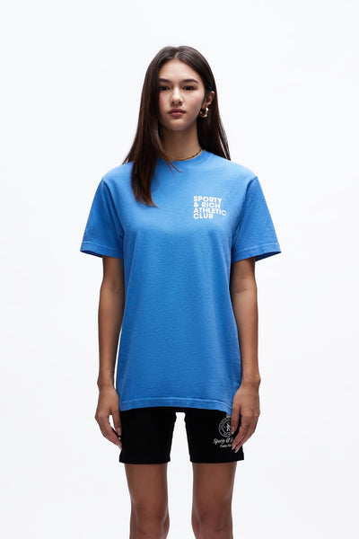 Exercise Often T-Shirt Cornflower Blue