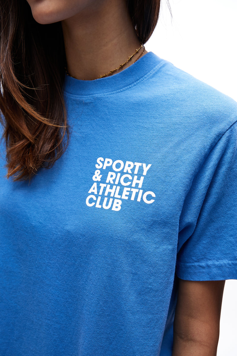 Exercise Often T-Shirt Cornflower Blue