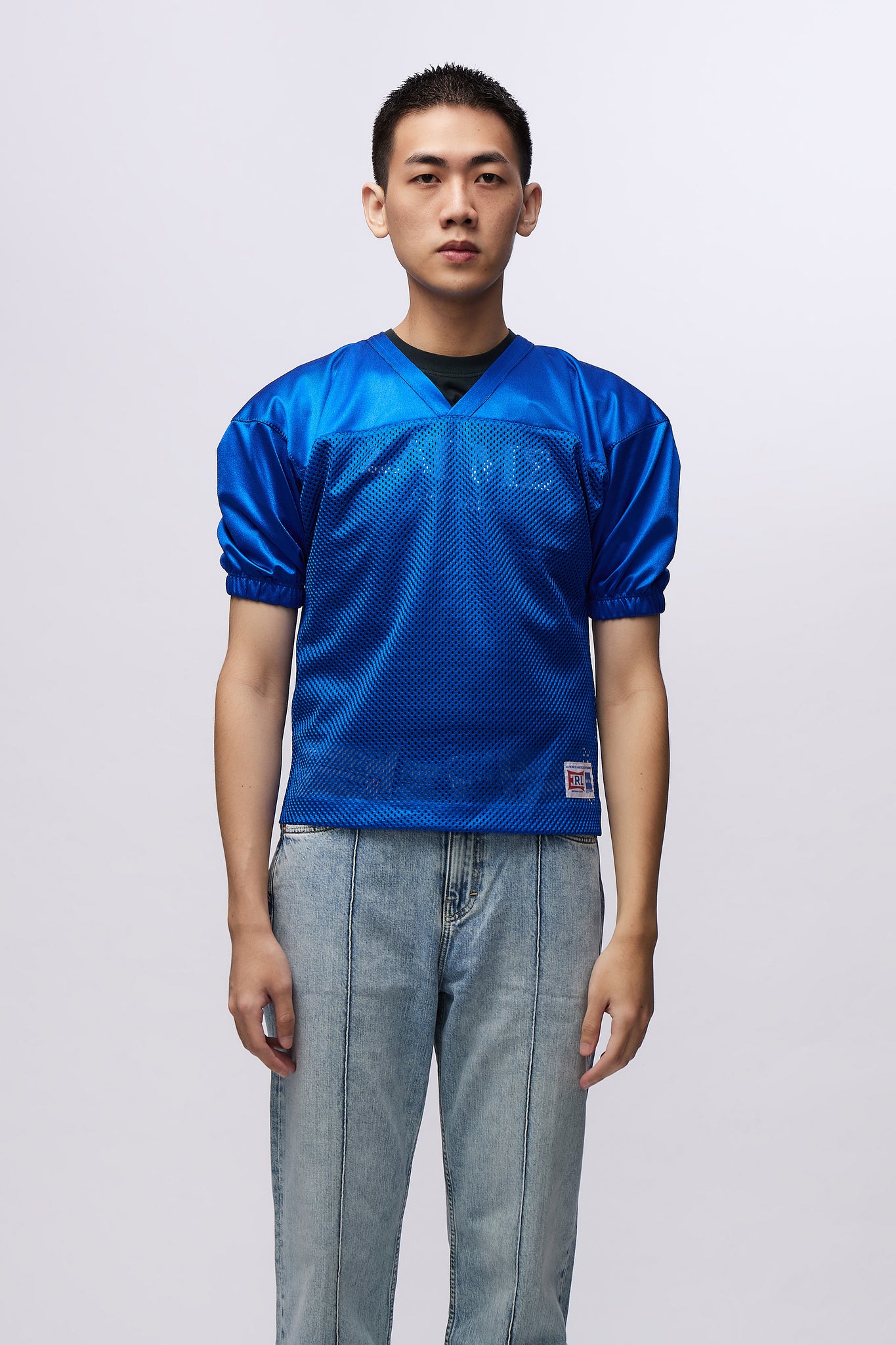 Football T Shirt 1 Knit Blue