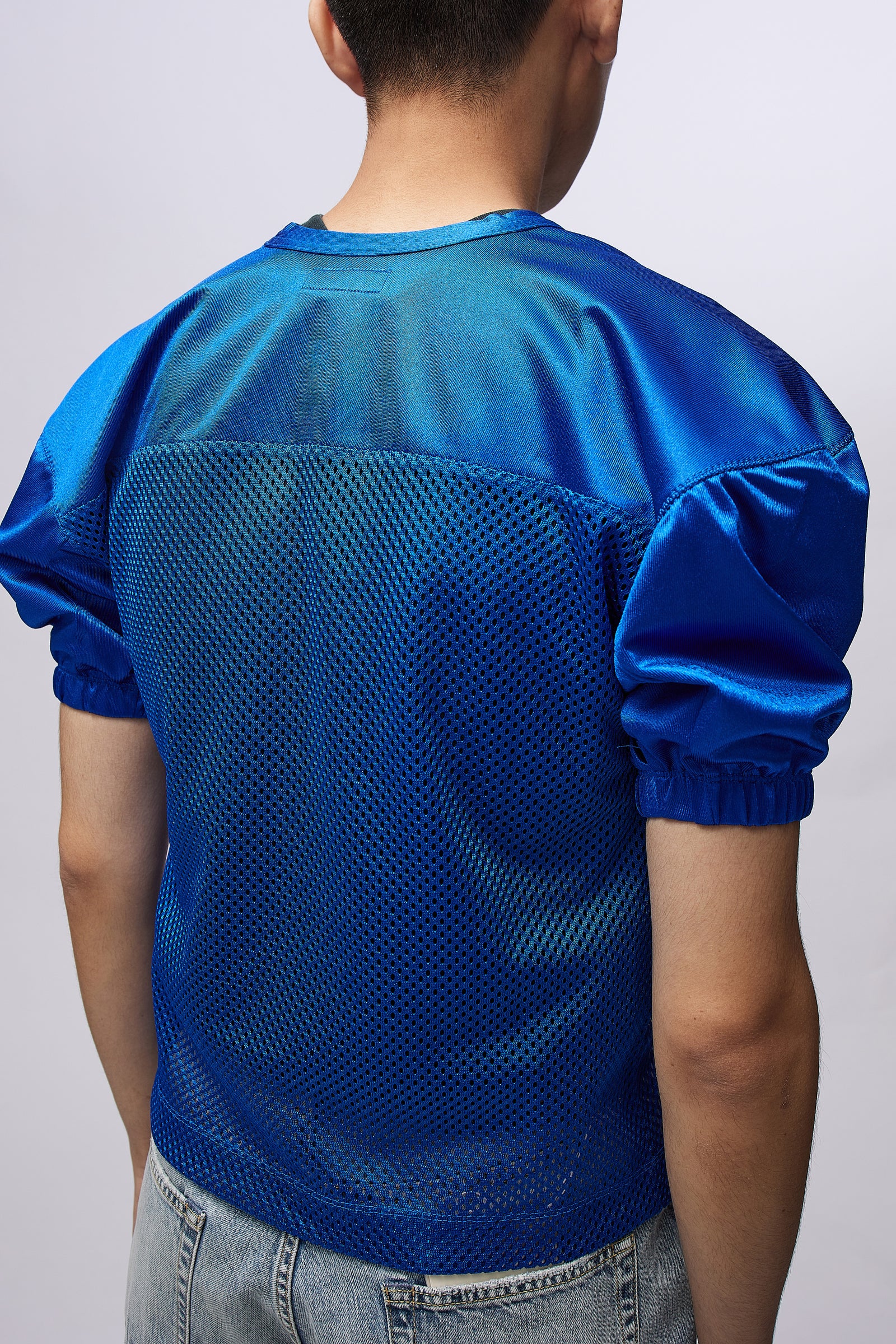 Football T Shirt 1 Knit Blue