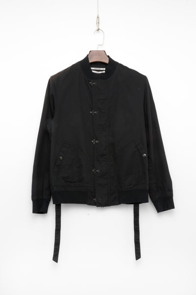 Robert Geller - The Metal Clasp Bomber Black