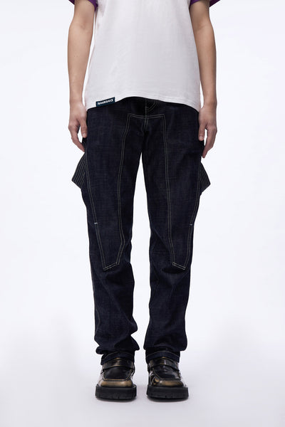 88 Suspender Jeans Mazarine